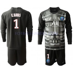 Barn Fotballdrakter Keeper Paris Saint-Germain K NAVAS 1 IV 2019-20 Langermet